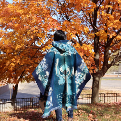 Ohana Love - Handcrafted Alpaca Poncho, Perfect Gift!