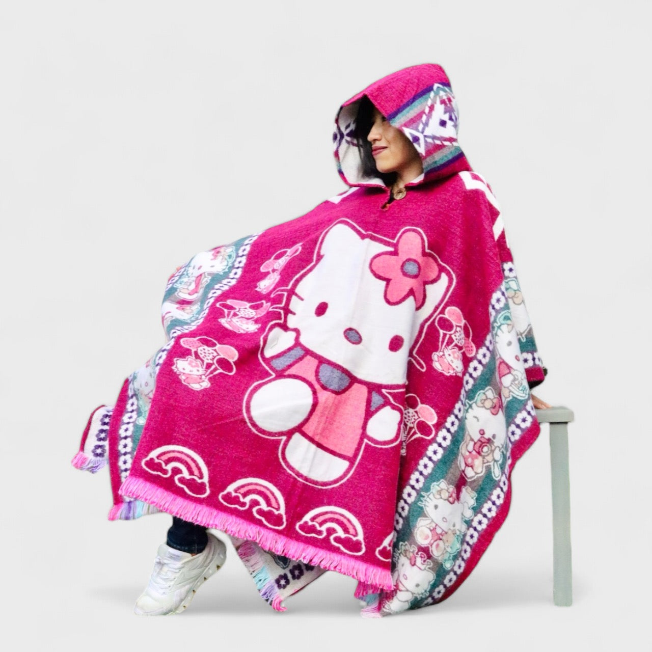 Anime Edition - "Viral Hooded Poncho"