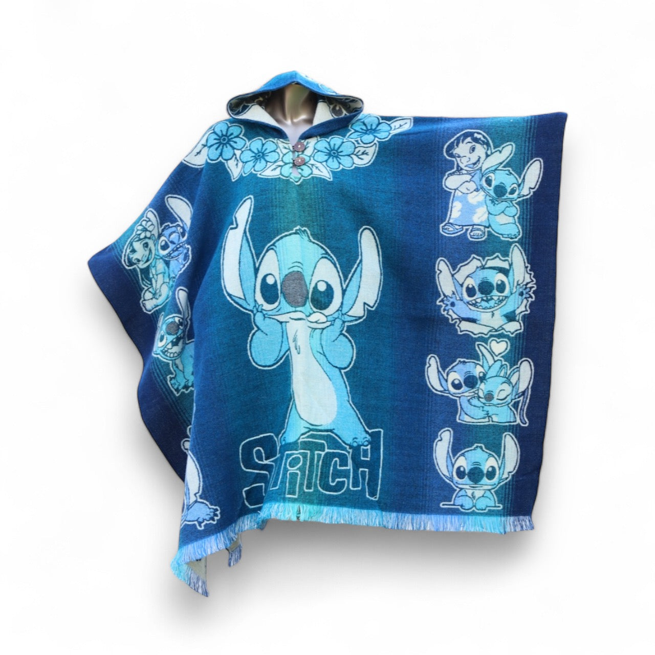 Ohana Love - Handcrafted Alpaca Poncho, Perfect Gift!