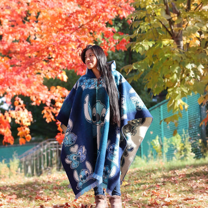 Ohana Love - Handcrafted Alpaca Poncho, Perfect Gift!