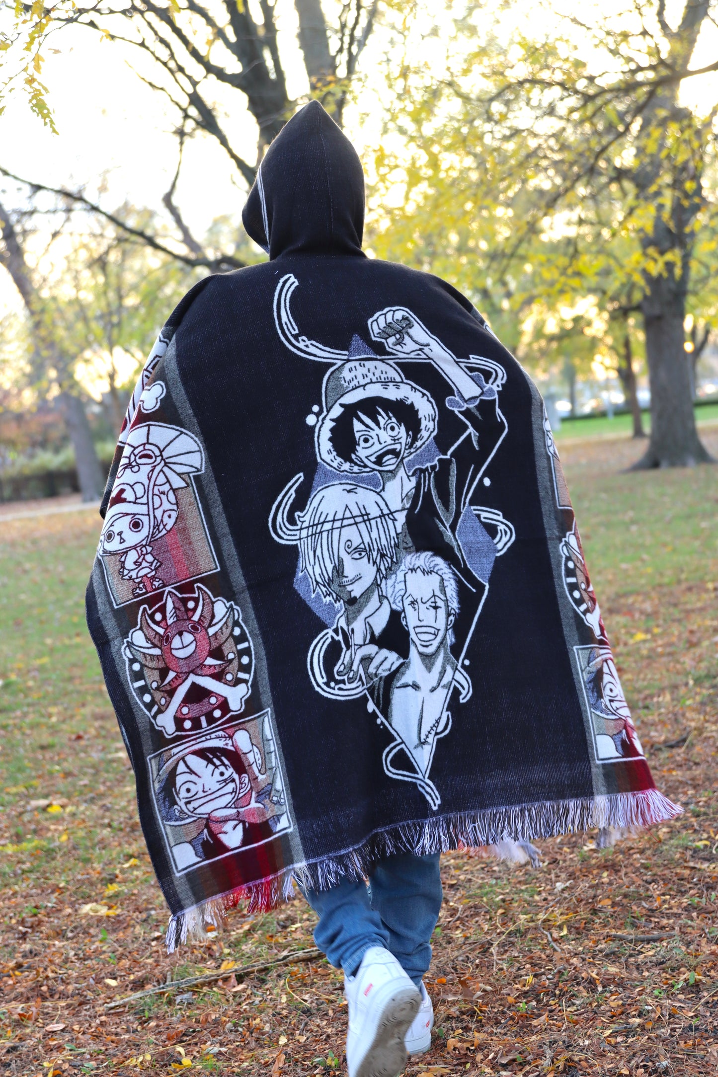 Anime Edition "1 Piece" Hooded Poncho