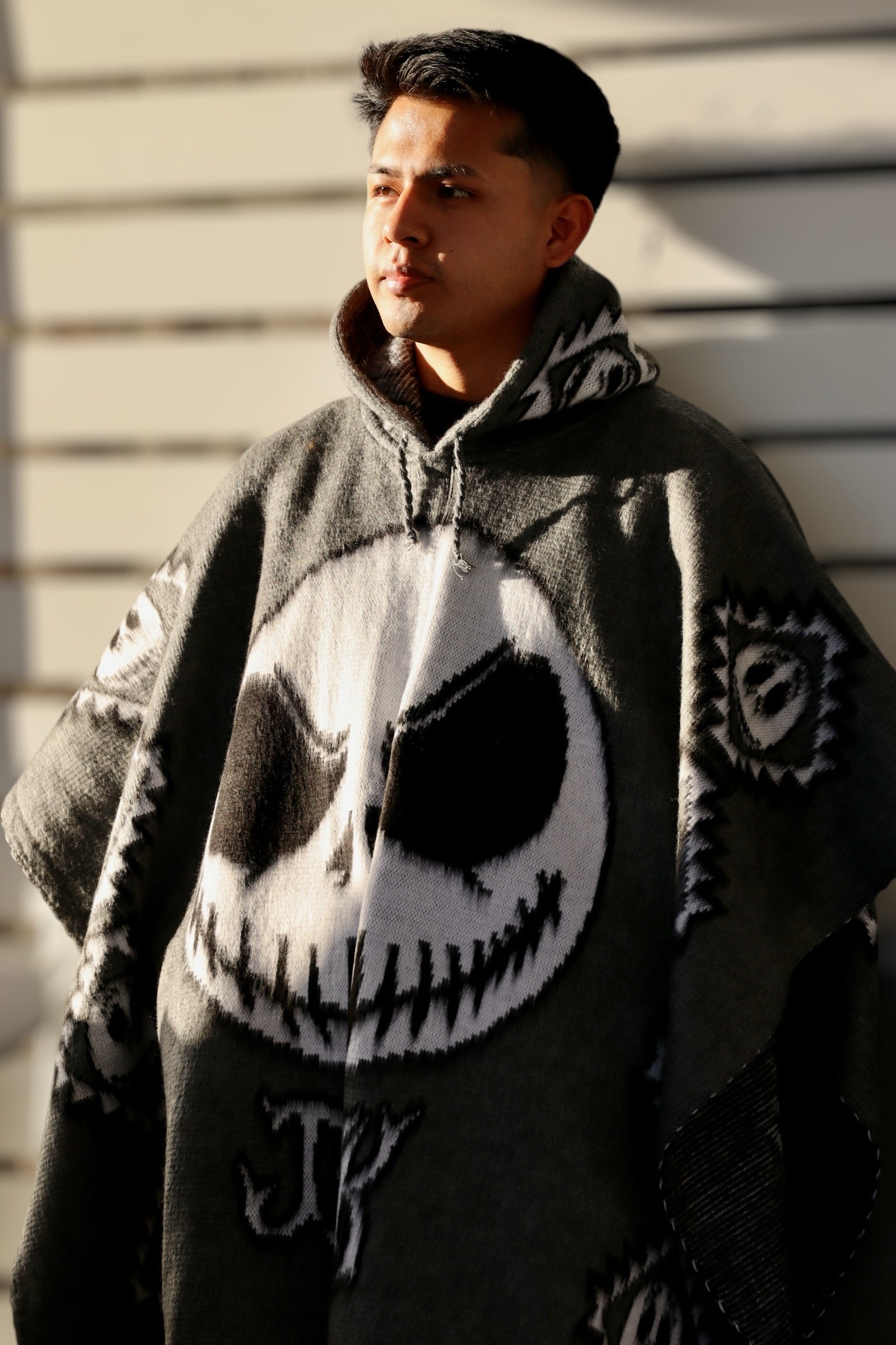 Jack Skellington outlets Wool Poncho