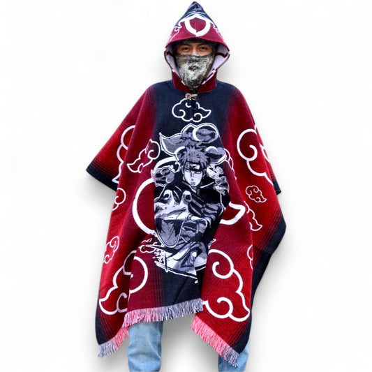 Anime Edition "The Cloud 2.0" Hooded Poncho