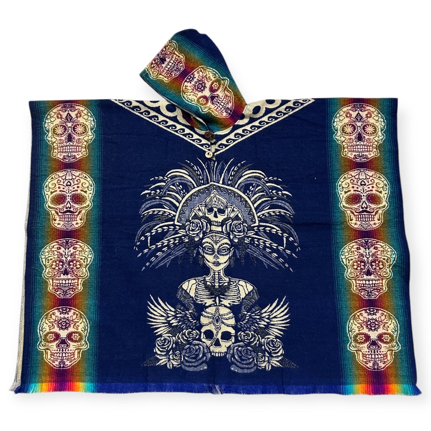 La Catrina - Alpaca wool Poncho